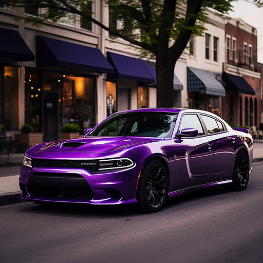 Dodge Charger Hellcat Bright Purple