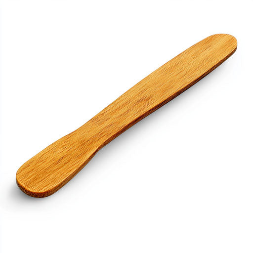 Realistic illustration of a tongue depressor, high resolution, isolated