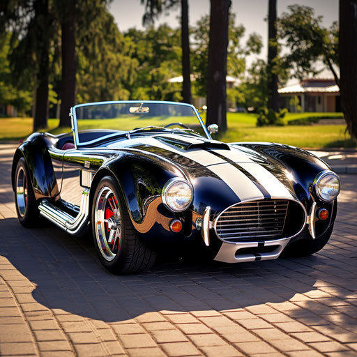 Red ac ace cobra car