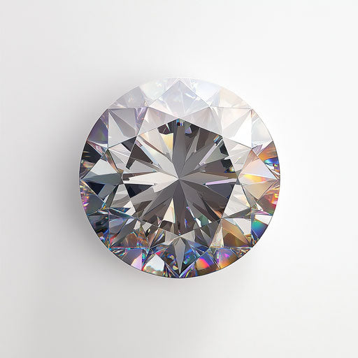 3D diamond on white background, photo realistic style, isolated clipart