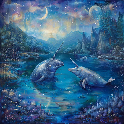 Narwhal Images Elegance: Pristine Wildlife Imagery