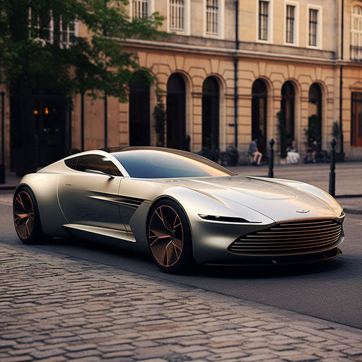 Luxurious sports car