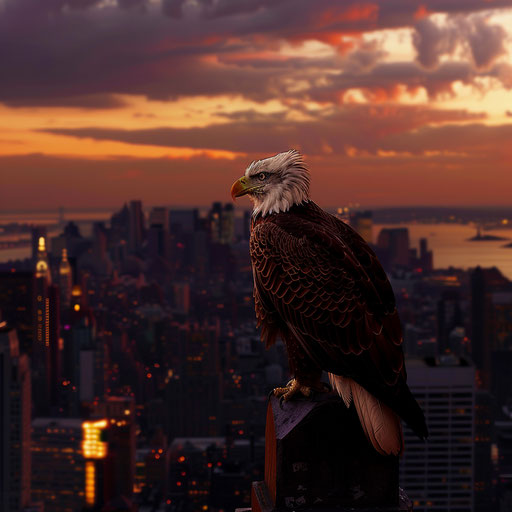 American Eagle Bird: Nature's Finest for Editorial Imagery