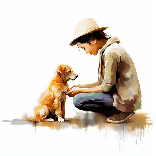 Kindness clipart in the style of Chiaroscuro Art, on a white background