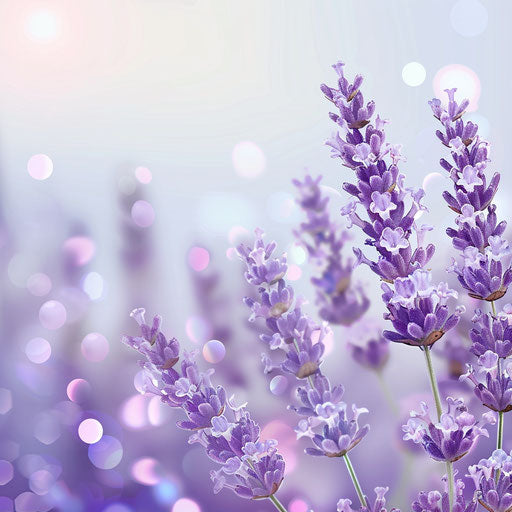 Thirsty clipart on soft lavender flat background