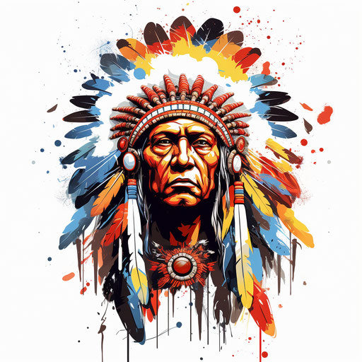 Indian chief tattoo photos I love my Americans