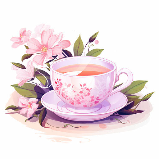 Tea illustration in the Pastel Colors Art style