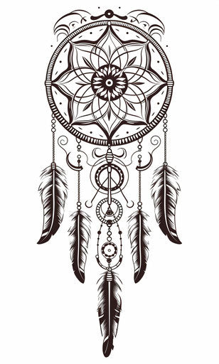 Native Indian Dream Catcher Symbol Clipart or Poster Best Ideas