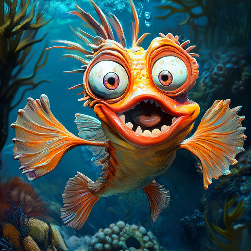 Ultimate Underwater Caricature Clipart Resource for Creatives