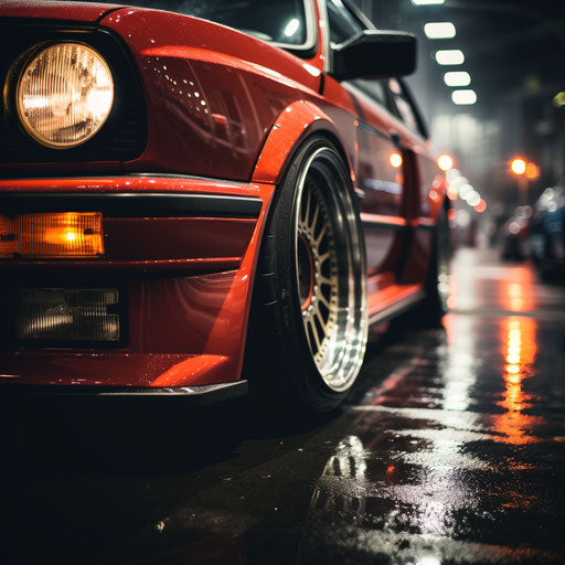 Classic BMW M3 Dubs tires