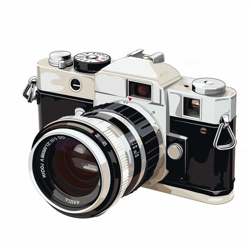 Photo realistic clipart with flat white background, high contrast