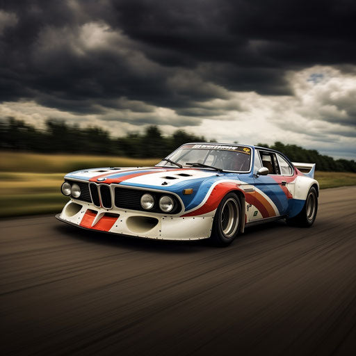 Classic BMW Car Racecar