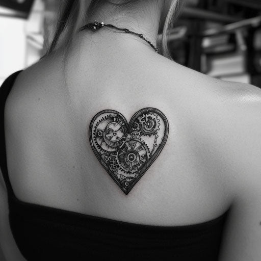 Mom Heart Tattoo Tattoo Vector Art