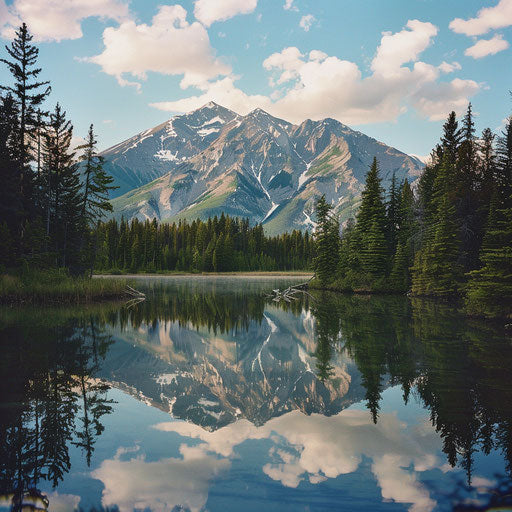 View of the Rockies, Canadian side
