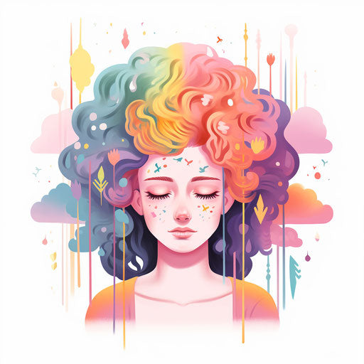 Pastel Colors Art on Mental Health