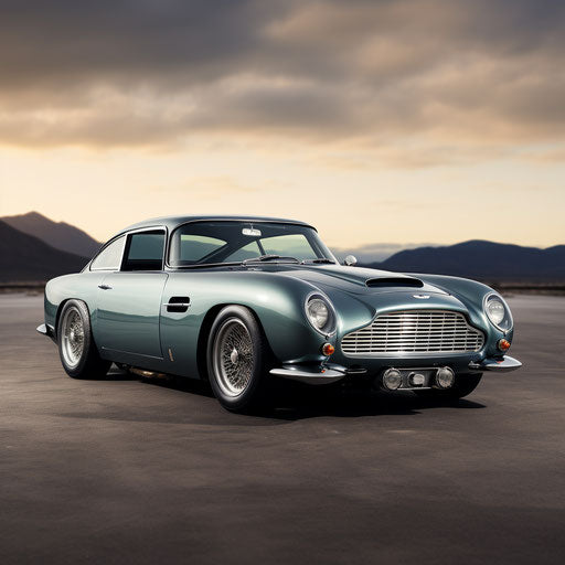 Modern restoration of Aston Martin DB5