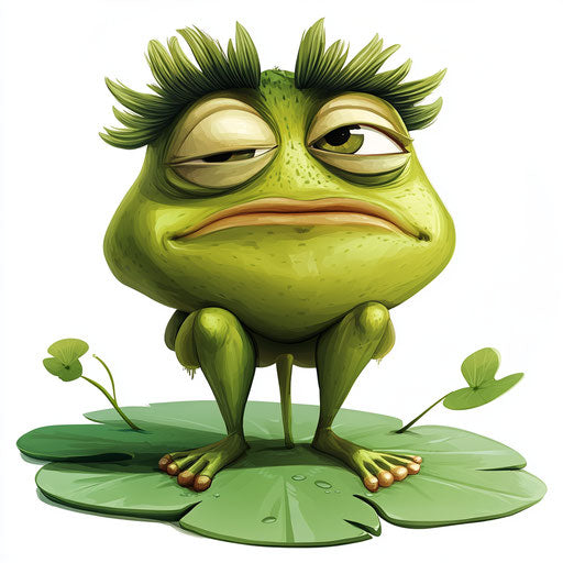 Comprehensive Lily Pad Caricature Clipart Art Solutions