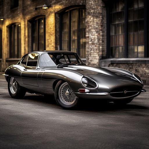 Jaguar E Type car Weight Reduction