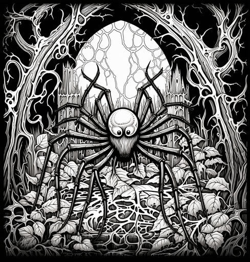 Spider Tattoo Artwork Set