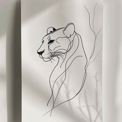 Panther Tattoo Sketch Collection
