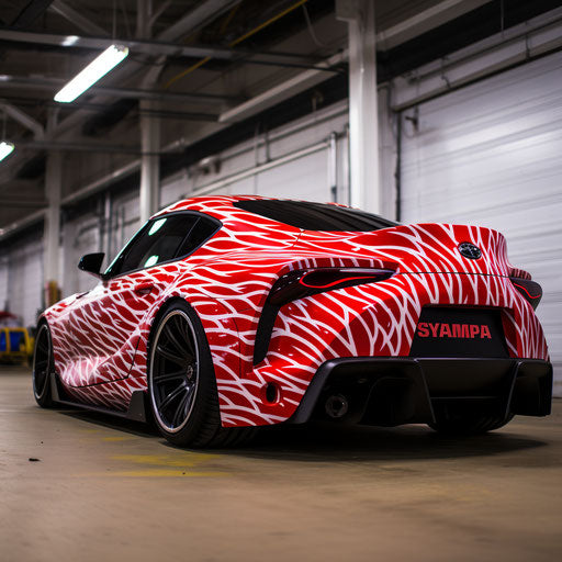 Mark 4 supra Custom decals following car contours