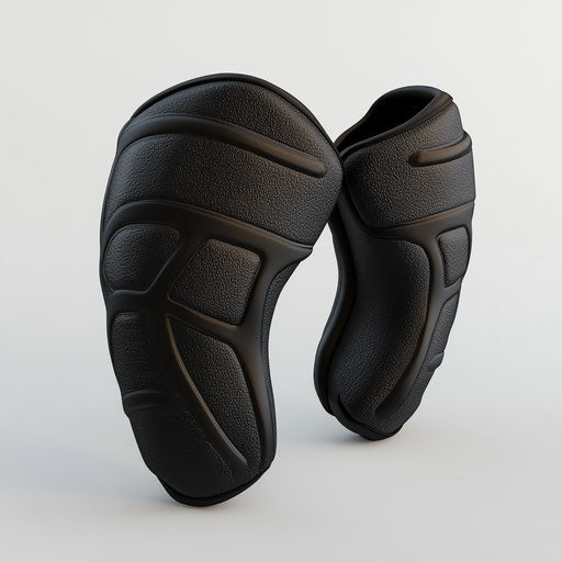 Realistic elbow pads, high resolution, isolated