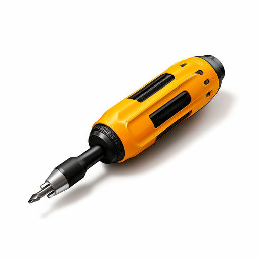 Screwdriver drawing in the style of Chiaroscuro Art, on white background