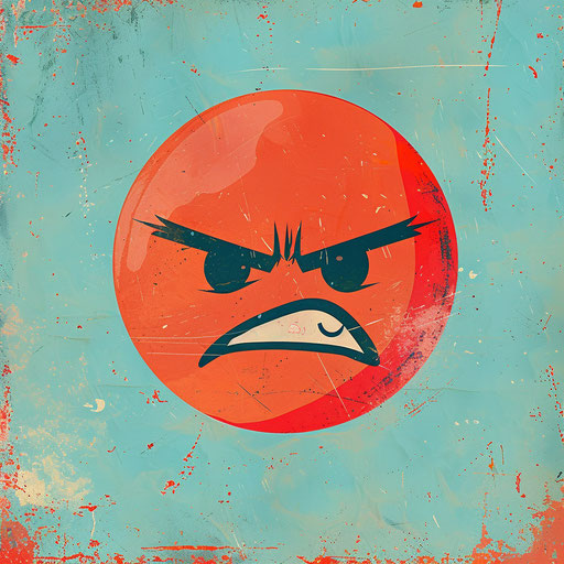 Angry Emoji for Advanced Tech & AI Interfaces