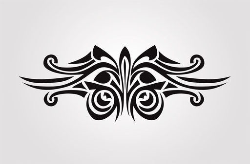 Tribal tattoo design, free tribal pattern and vector drkv