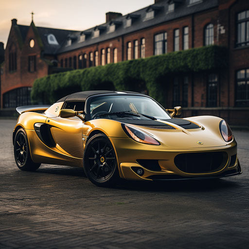 Lotus Elise classic in gold