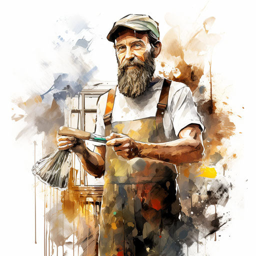 Artisan illustration in Impressionistic Art style