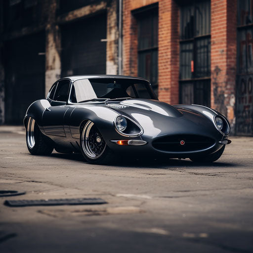 Restomod Jaguar E Type Car