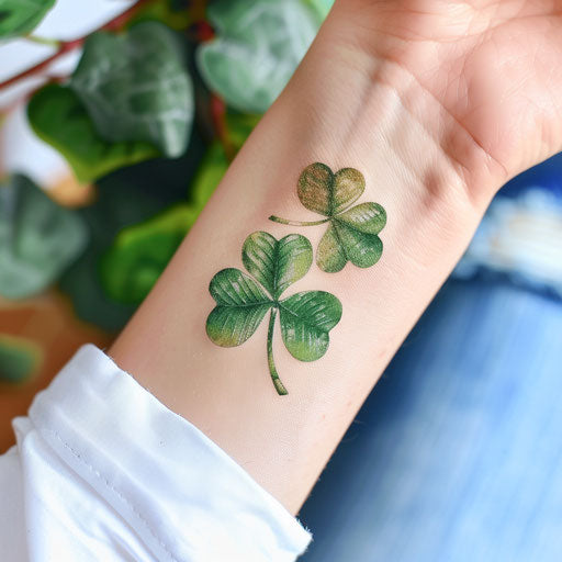 Shamrock Tattoo Artwork Set
