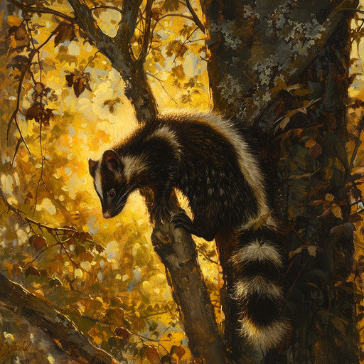 Eastern Spotted Skunk: High-Res Images for Diverse Uses