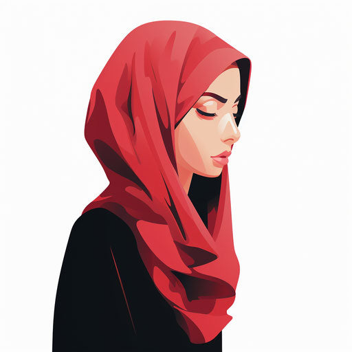 Minimalist wedding silhouette clipart on white background