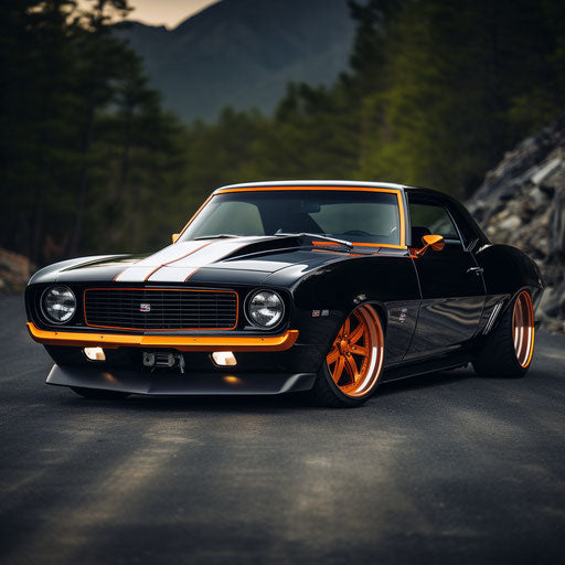 Classic car chevrolet camaro Pro Touring