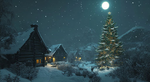 Sophisticated Photo Christmas Card Christmas Illustration