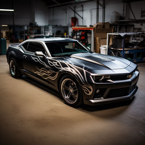Custom decals for classic Chevrolet Camaro car