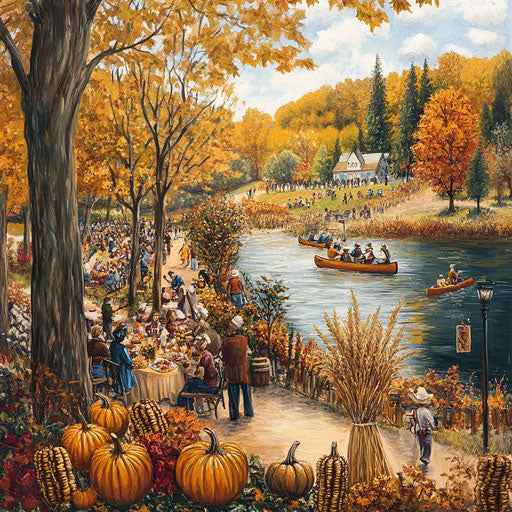 Thanksgiving festival at riverside park