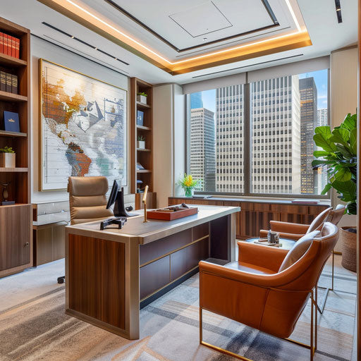Sophisticated investment firm office