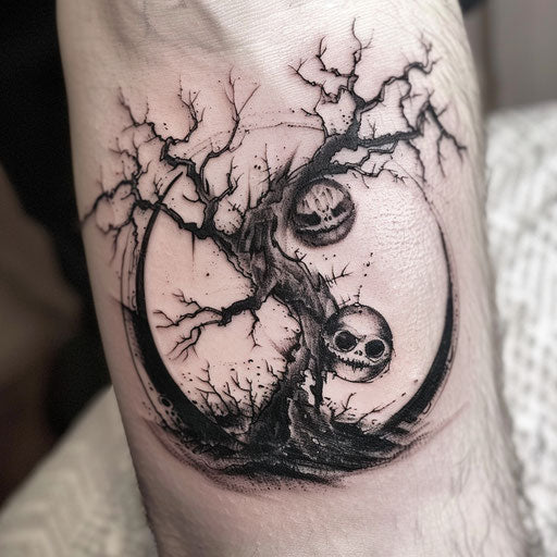 Yin And Yang Tattoo Vector Collection