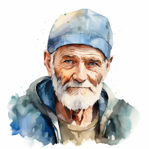 Honesty illustration in the style of Watercolor Art