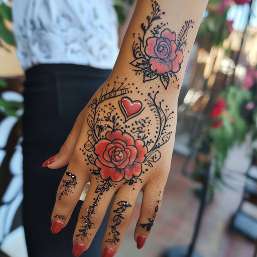 Henna Hand Tattoo Tattoo Design Pack