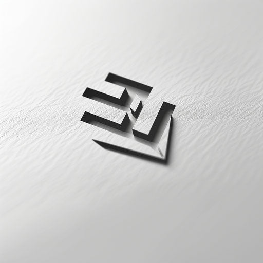 Sleek, professional logo for sale on a white background, clean lines