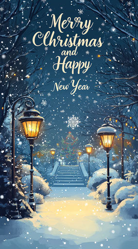 Creative Merry Christmas And Happy New Year Caricature Clipart Designs