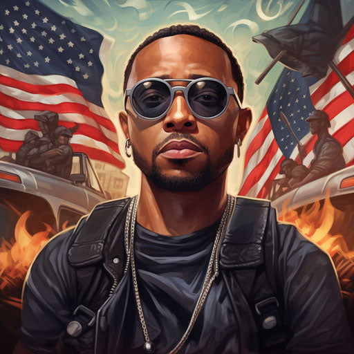 Black WhatsApp DP in the style of Matt Wuerker