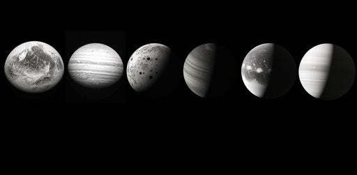 Planet coloring sheets of the solar system