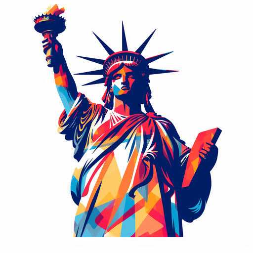 United States of Liberty Statue PNG Icon