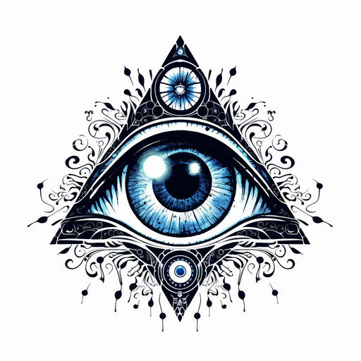 The all seeing eye tattoo - cybermystic style
