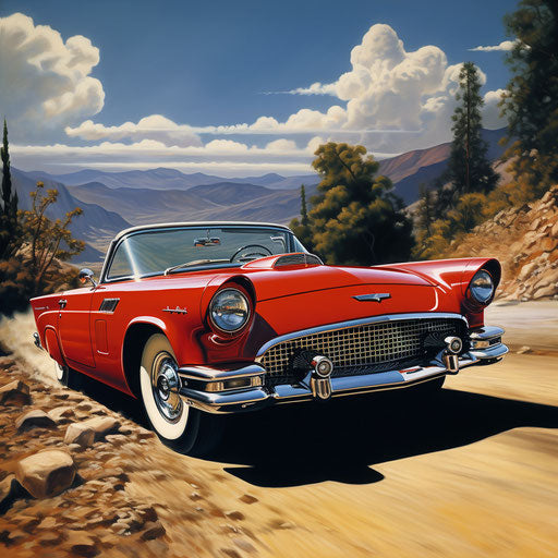 Classic car Ford Thunderbird